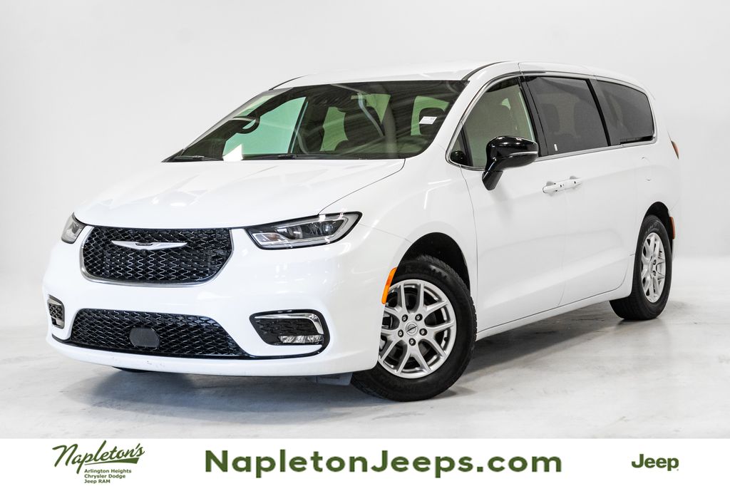 Bright White Clearcoat 2025 Chrysler Pacifica Minivan Front-Wheel Drive 9-Speed Automatic