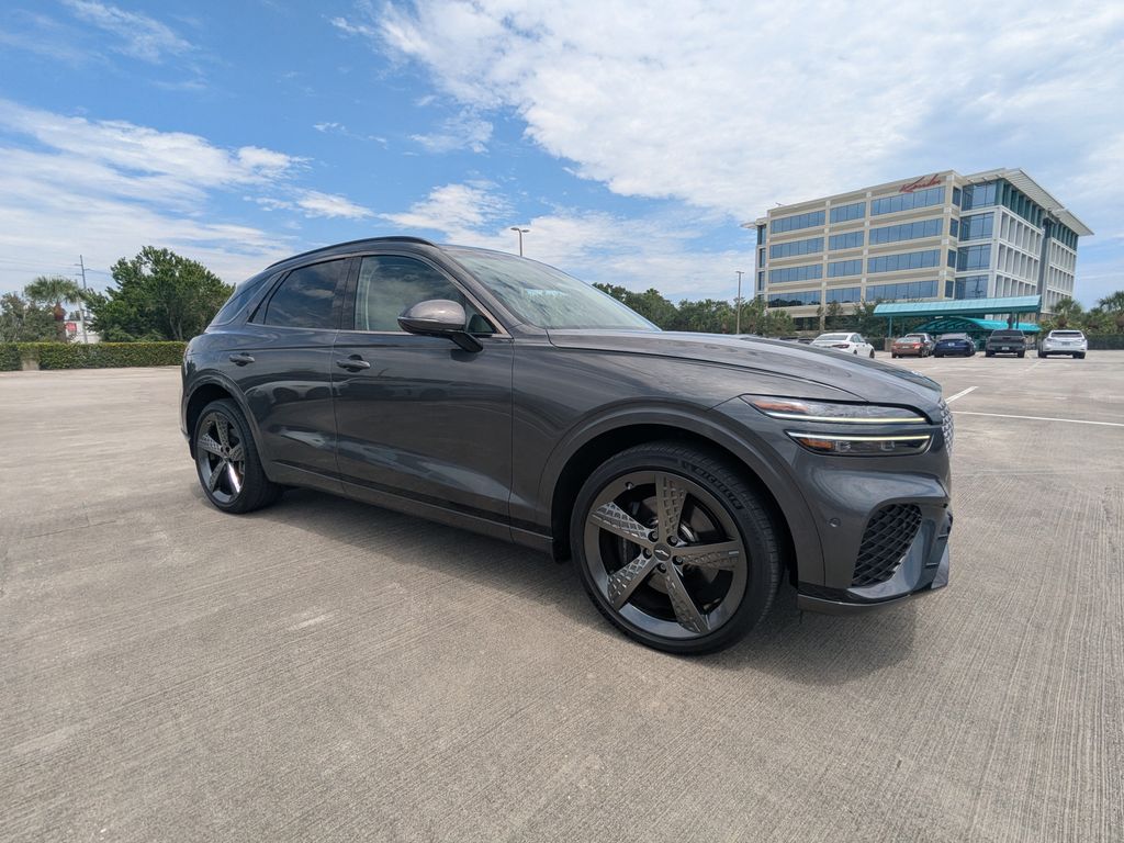Himalayan Gray 2022 Genesis GV70 SUV / Crossover All-Wheel Drive 8-Speed Automatic