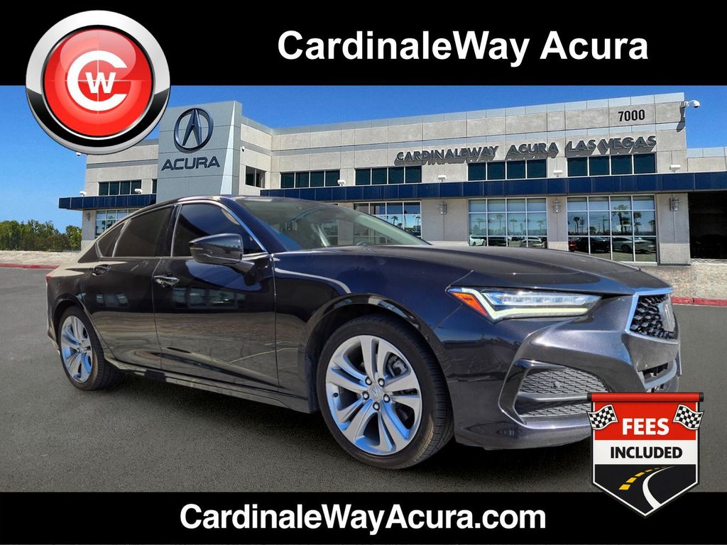 Purple (Phantom Violet Pearl) 2021 Acura TLX Sedan All-Wheel Drive Automatic