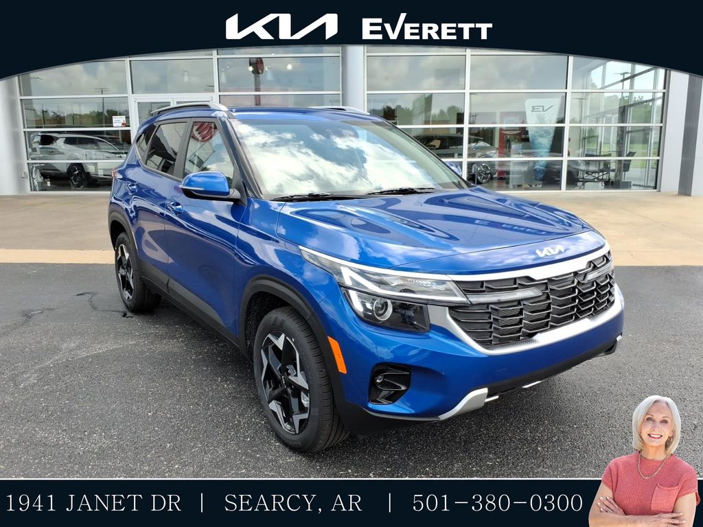 Neptune Blue 2026 Kia Seltos SUV / Crossover All-Wheel Drive Continuously Variable Transmission
