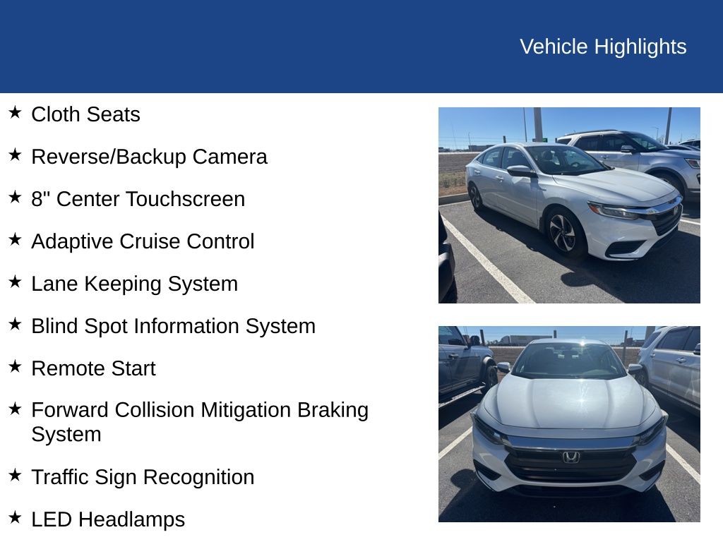 2021 Honda Insight EX