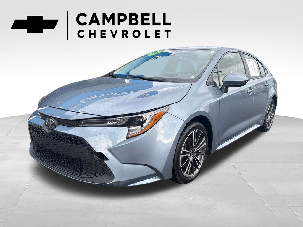 Celestite 2020 Toyota Corolla LE FWD Sedan Front-Wheel Drive Continuously Variable Transmission