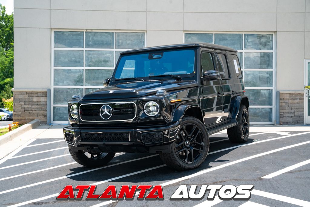 Obsidian Black Metallic 2025 Mercedes-Benz G-Class SUV / Crossover All-Wheel Drive 2-Speed Automatic