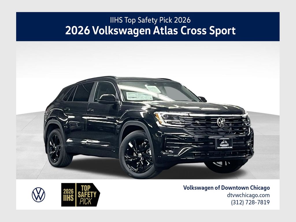 2026 Volkswagen Atlas Cross Sport 2.0T SEL R-Line Black