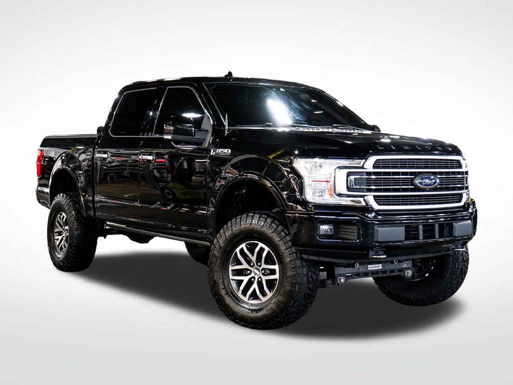 Black Metallic 2019 Ford F-150 Pickup Truck Four-Wheel Drive Automatic