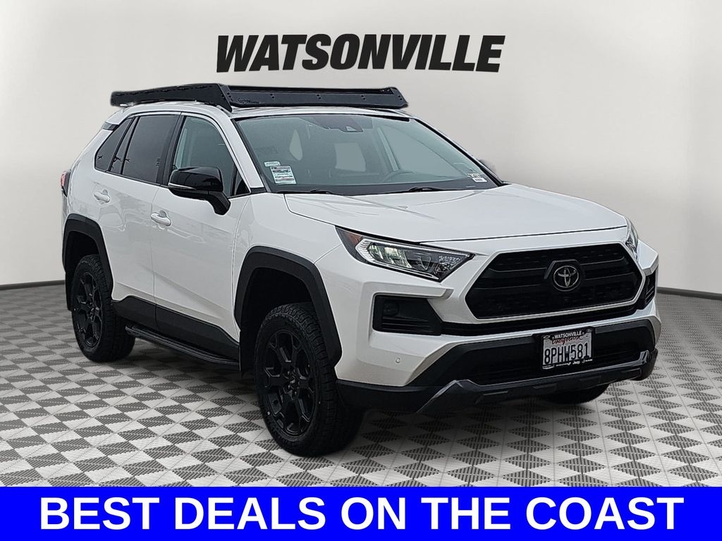 Super White 2020 Toyota RAV4 SUV / Crossover All-Wheel Drive 8-Speed Automatic