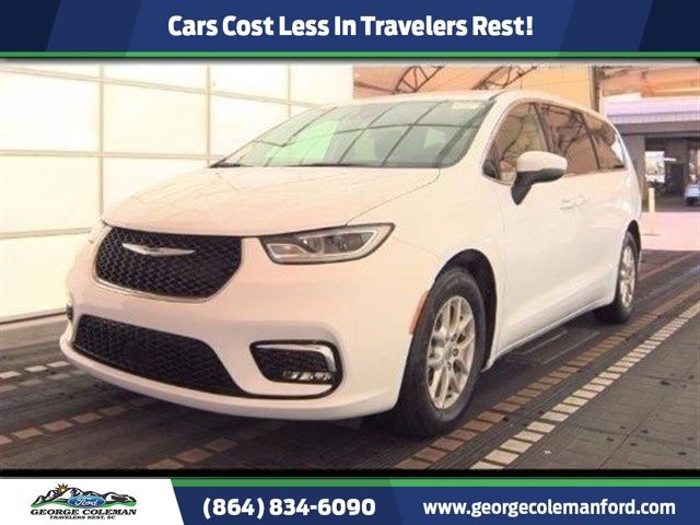 Bright White Clearcoat 2023 Chrysler Pacifica Touring L FWD Minivan Front-Wheel Drive 9-Speed Automatic