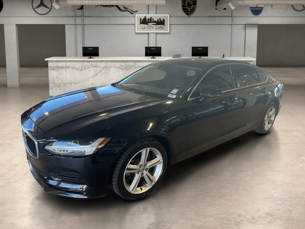Onyx Black Metallic 2019 Volvo S90 Sedan Front-Wheel Drive Automatic