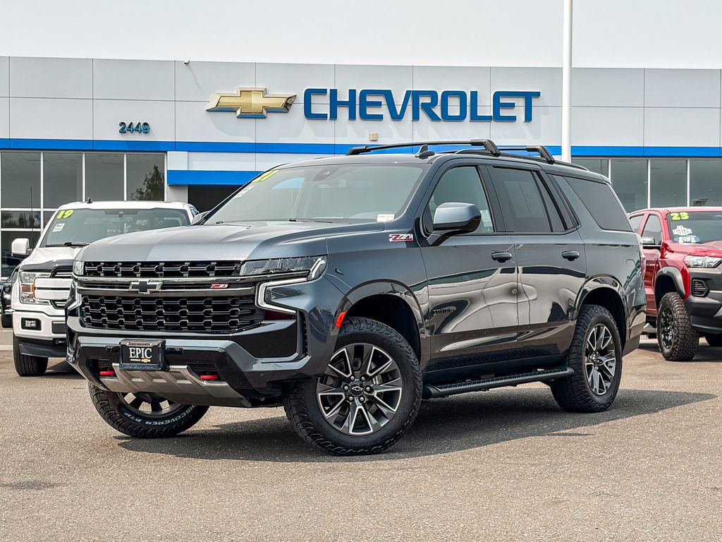 Shadow Gray Metallic 2021 Chevrolet Tahoe SUV / Crossover Four-Wheel Drive