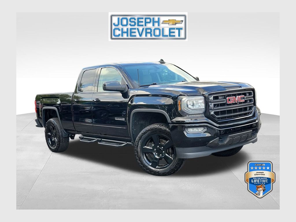 Onyx Black 2016 GMC Sierra 1500 Pickup Truck Four-Wheel Drive 6-Speed Automatic Overdrive