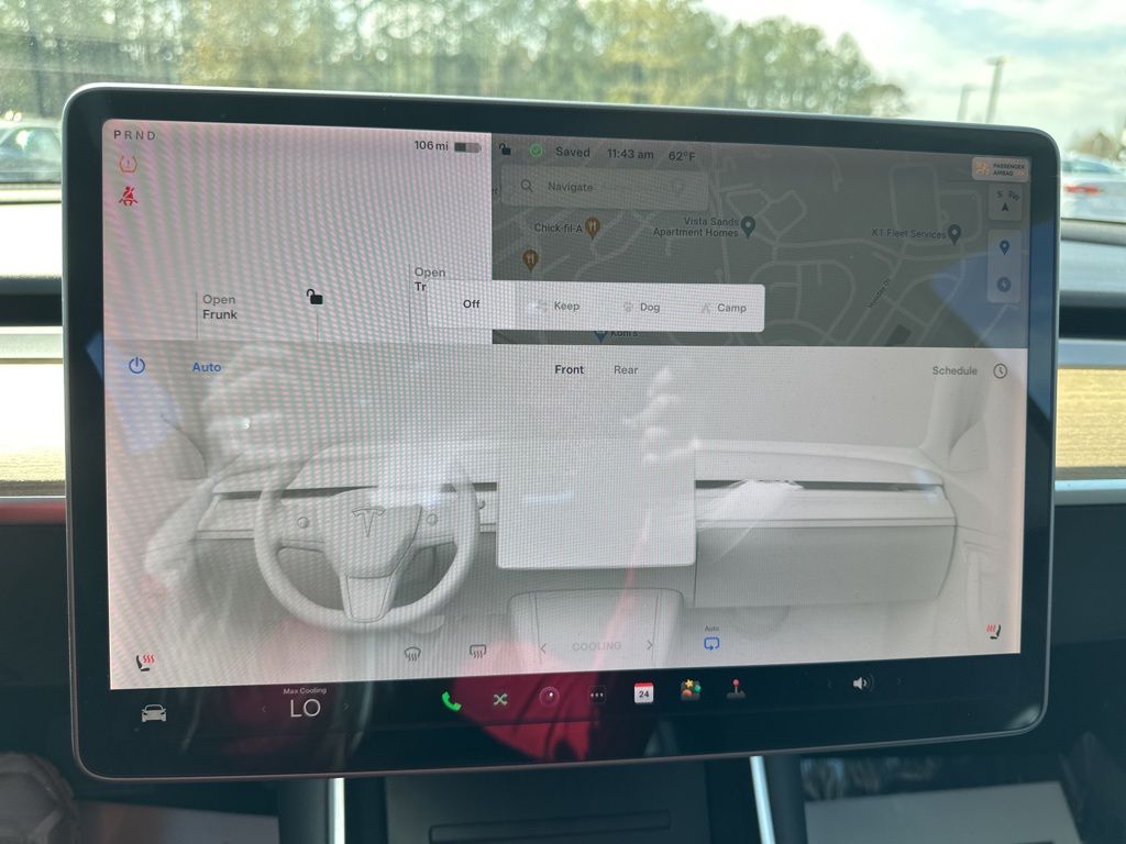 2020 Pearl White Multi-Coat Tesla Model 3 Standard RWD Sedan
