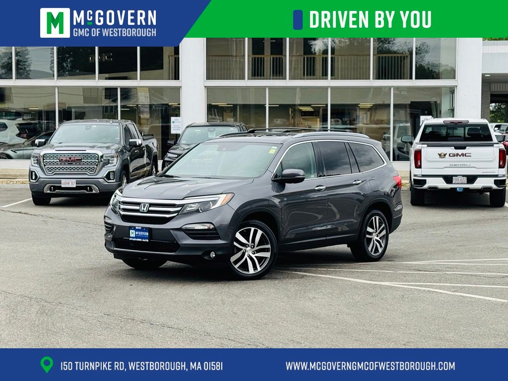 Gray 2018 Honda Pilot SUV / Crossover All-Wheel Drive 9-Speed Automatic