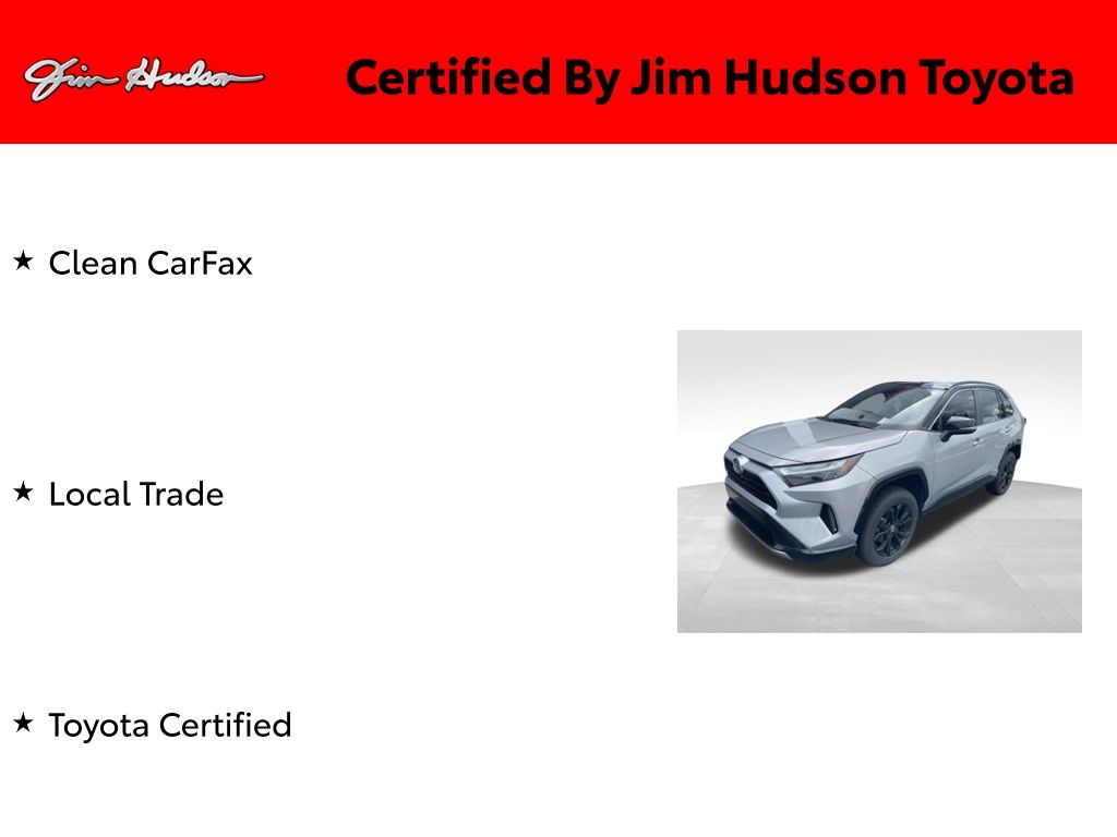 2022 Toyota RAV4 Hybrid XSE Midnight Black Metallic - Jim Hudson Acura - Image 3
