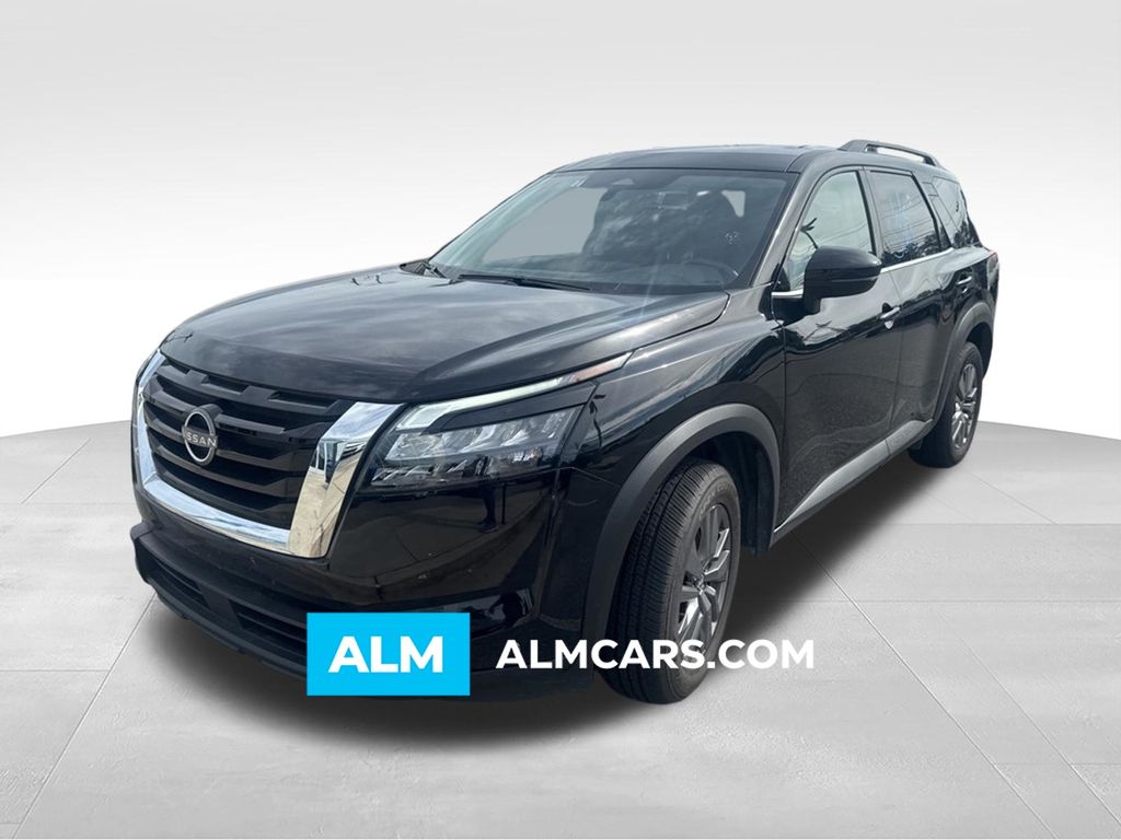 Super Black 2025 Nissan Pathfinder SV FWD SUV / Crossover Front-Wheel Drive 9-Speed Automatic