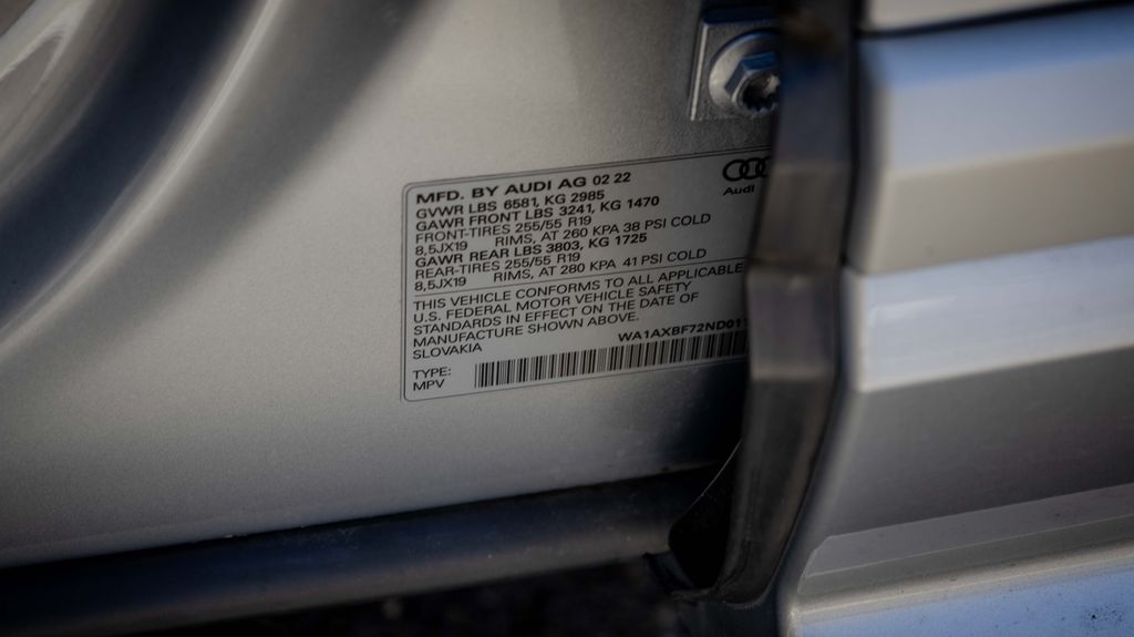 Used 2022 Audi Q7 55 Premium 4D Sport Utility