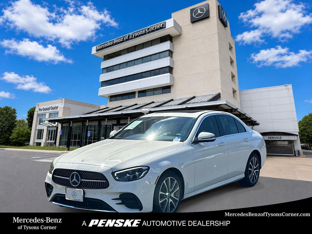 Polar White 2023 Mercedes-Benz E-Class Sedan All-Wheel Drive 9-Speed Automatic