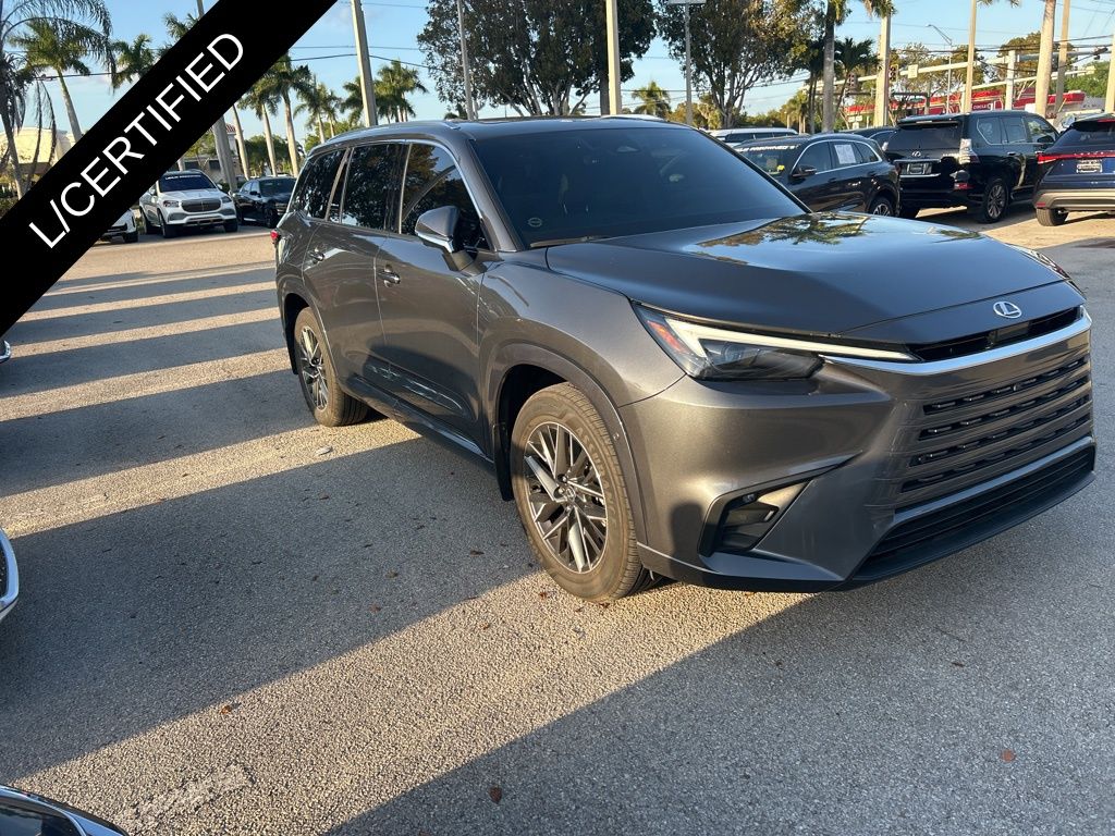 Gray 2025 Lexus TX 350 Premium AWD SUV / Crossover All-Wheel Drive 8-Speed Automatic