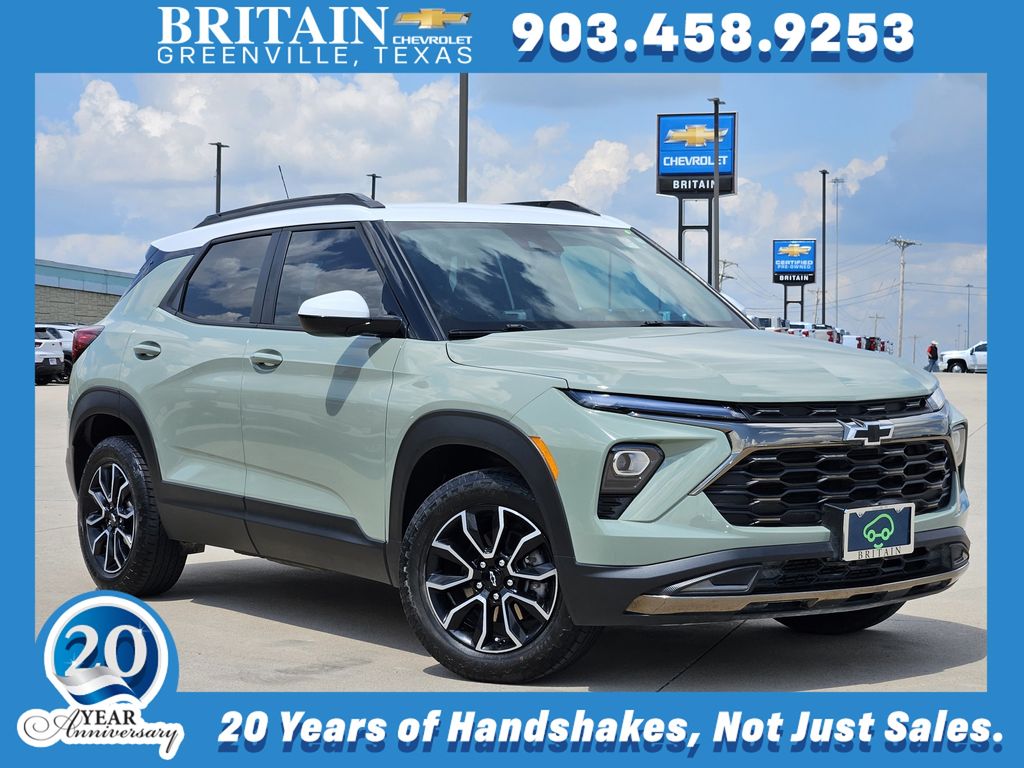 Cacti Green 2025 Chevrolet Trailblazer ACTIV FWD SUV / Crossover Front-Wheel Drive Continuously Variable Transmission