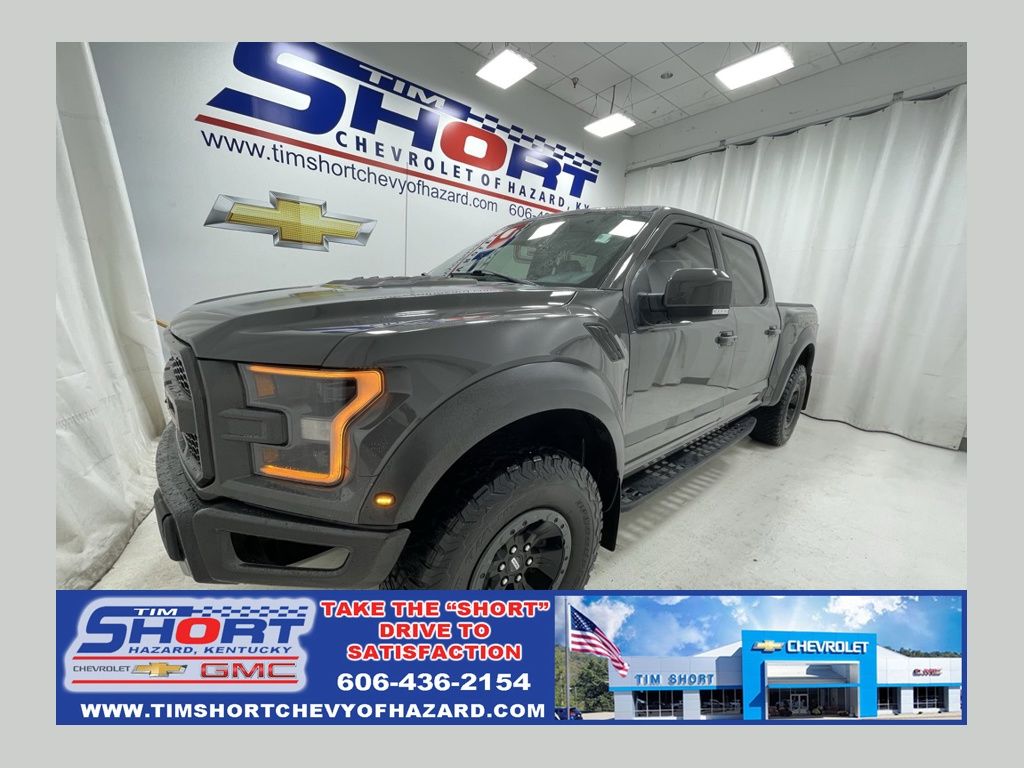 Gray (Lead Foot) 2018 Ford F-150 Raptor SuperCrew 4WD Pickup Truck Four-Wheel Drive Automatic