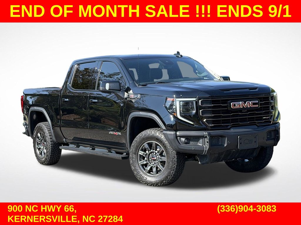 Onyx Black 2024 GMC Sierra 1500 Pickup Truck Four-Wheel Drive Automatic