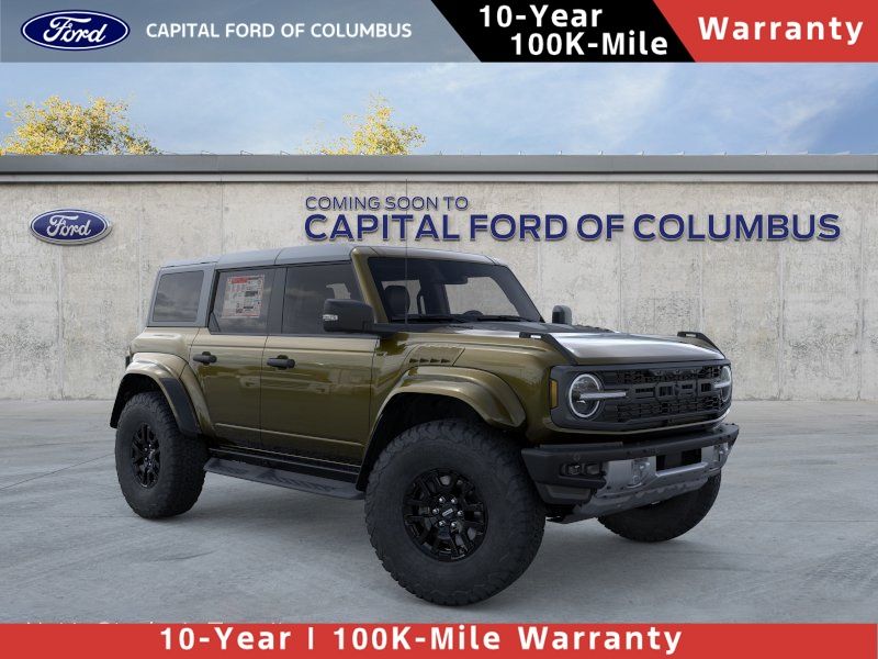 Shelter Green Metallic 2026 Ford Bronco Raptor SUV / Crossover Four-Wheel Drive Automatic