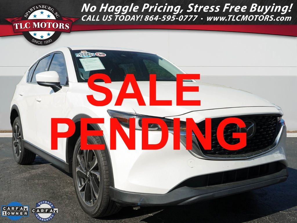 Snowflake White Pearl Mica 2022 Mazda CX-5 2.5 S Premium Plus AWD SUV / Crossover All-Wheel Drive 6-Speed Automatic