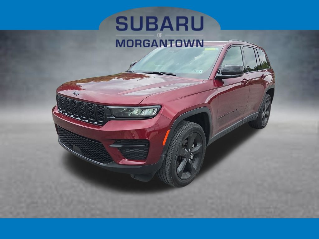 Velvet Red Pearlcoat 2023 Jeep Grand Cherokee SUV / Crossover Four-Wheel Drive 8-Speed Automatic