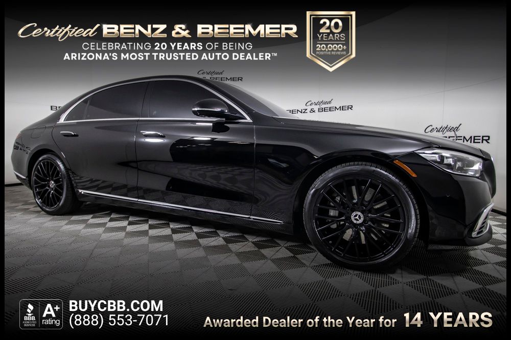 2025 Mercedes-Benz S-Class S 580 4MATIC Sedan All-Wheel Drive 9-Speed Automatic