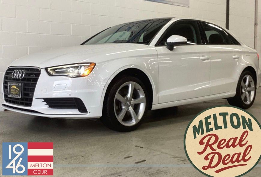 Ibis White 2016 Audi A3 2.0T quattro Premium Sedan AWD Sedan All-Wheel Drive 6-Speed Automatic
