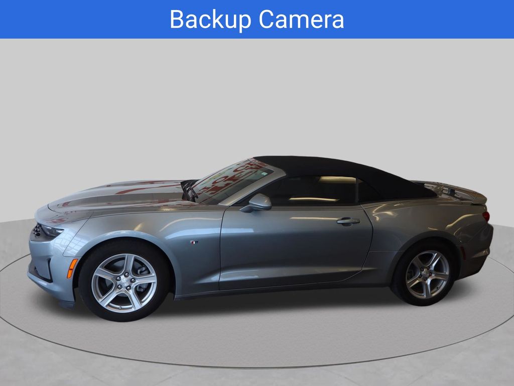Sharkskin Metallic 2023 Chevrolet Camaro Convertible Rear-Wheel Drive 6-Speed Manual
