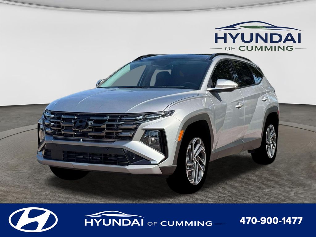 Shimmering Silver 2026 Hyundai Tucson Hybrid SUV / Crossover All-Wheel Drive 6-Speed Automatic