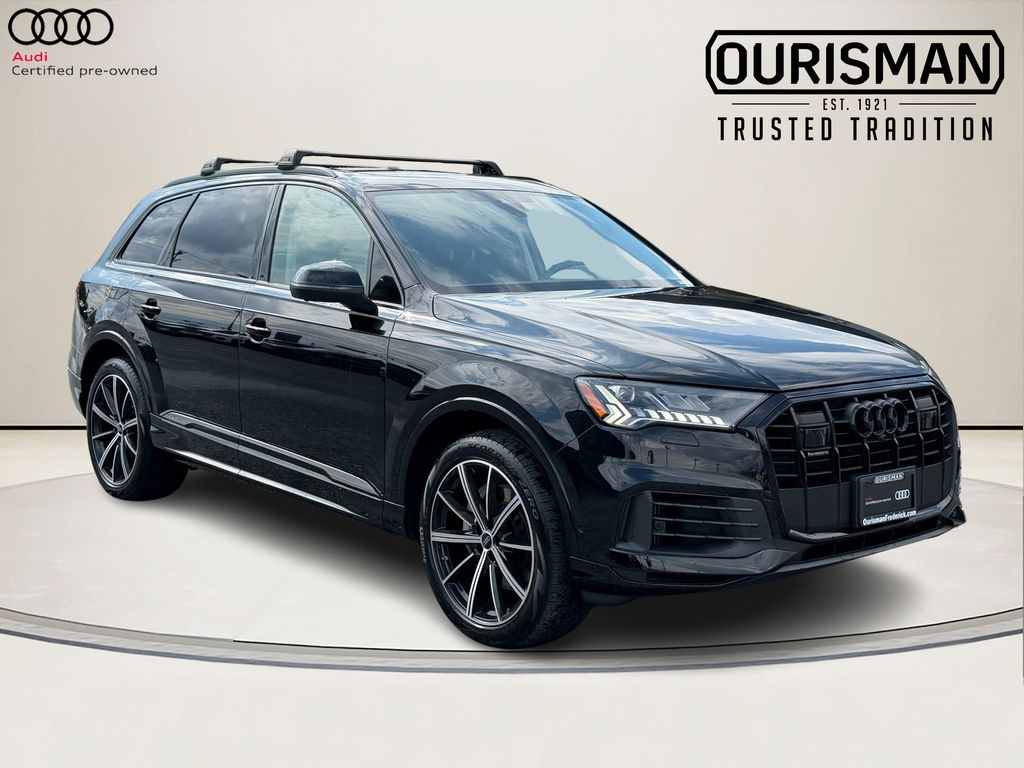 Mythos Black Metallic 2023 Audi Q7 SUV / Crossover All-Wheel Drive 8-Speed Automatic