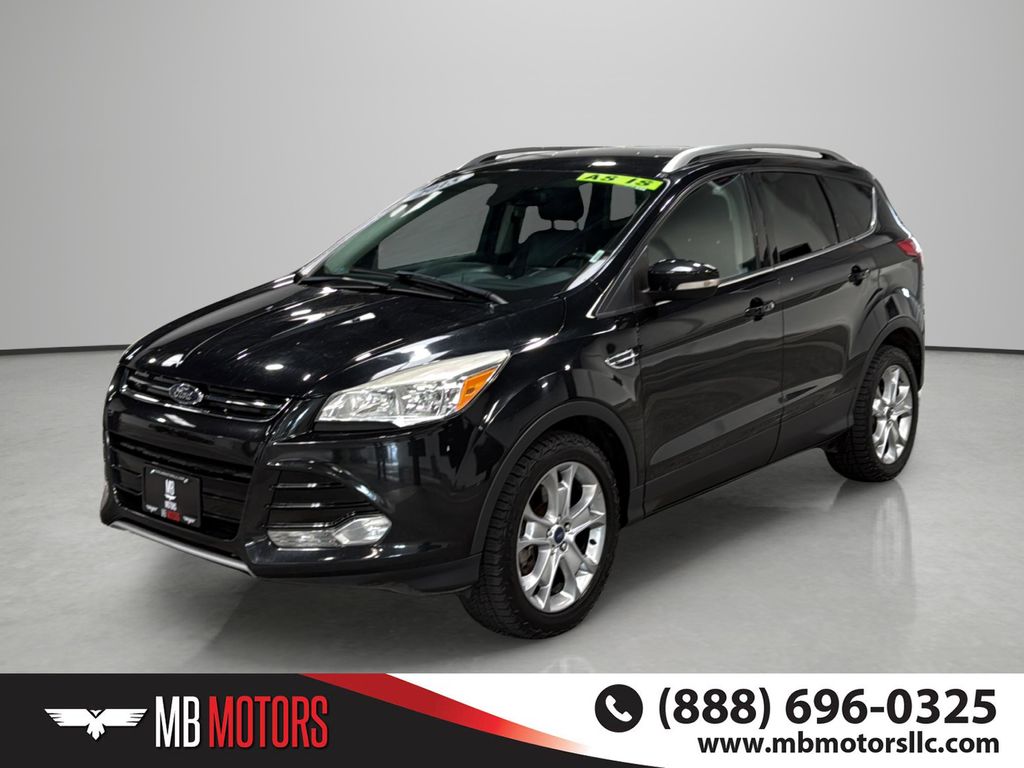 Tuxedo Black 2015 Ford Escape Titanium AWD SUV / Crossover All-Wheel Drive 6-Speed Automatic