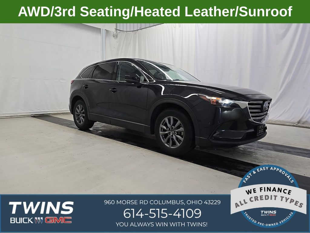 Black 2023 Mazda CX-9 Touring AWD SUV / Crossover All-Wheel Drive 6-Speed Automatic