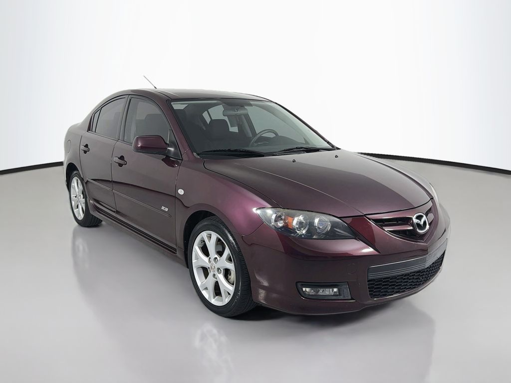 Phantom Purple 2007 Mazda MAZDA3 Sedan Front-Wheel Drive 5-Speed Automatic