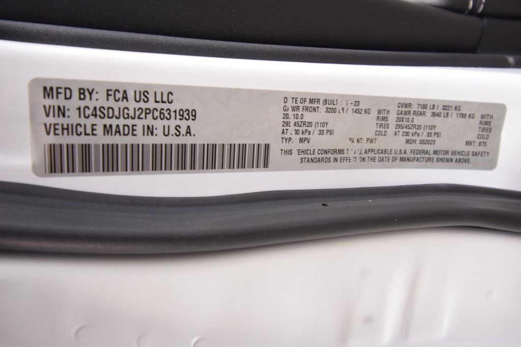 used 2023 Dodge Durango car, priced at $54,500