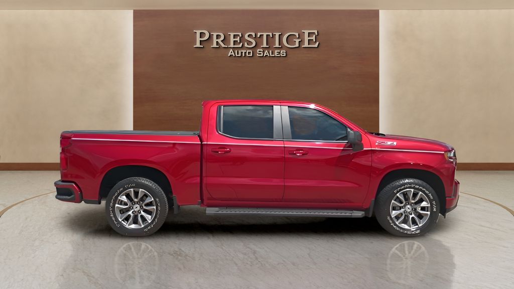 Cherry Red Tintcoat 2021 Chevrolet Silverado 1500 RST Crew Cab 4WD Pickup Truck Four-Wheel Drive 8-Speed Automatic