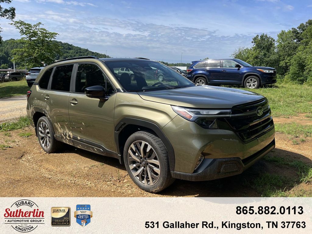Green Metallic 2026 Subaru Forester Touring Crossover AWD SUV / Crossover All-Wheel Drive Continuously Variable Transmission