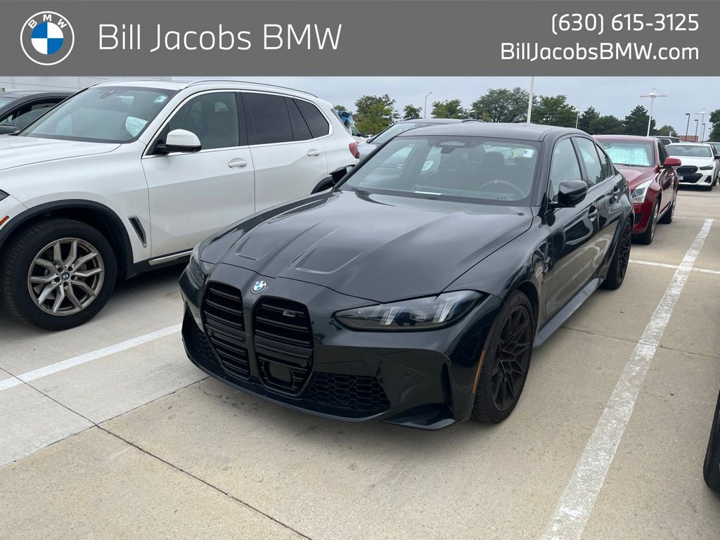 Black Sapphire Metallic 2026 BMW M3 Sedan All-Wheel Drive 8-Speed Automatic
