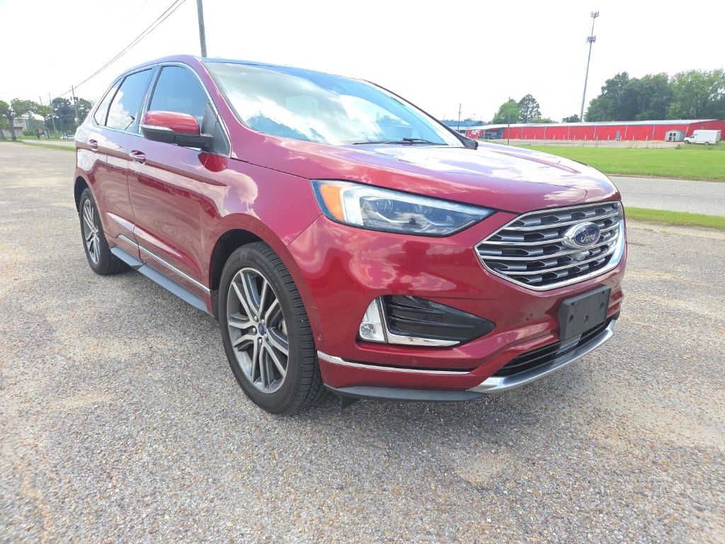 Ruby Red Metallic 2019 Ford Edge SUV / Crossover Front-Wheel Drive 8-Speed Automatic