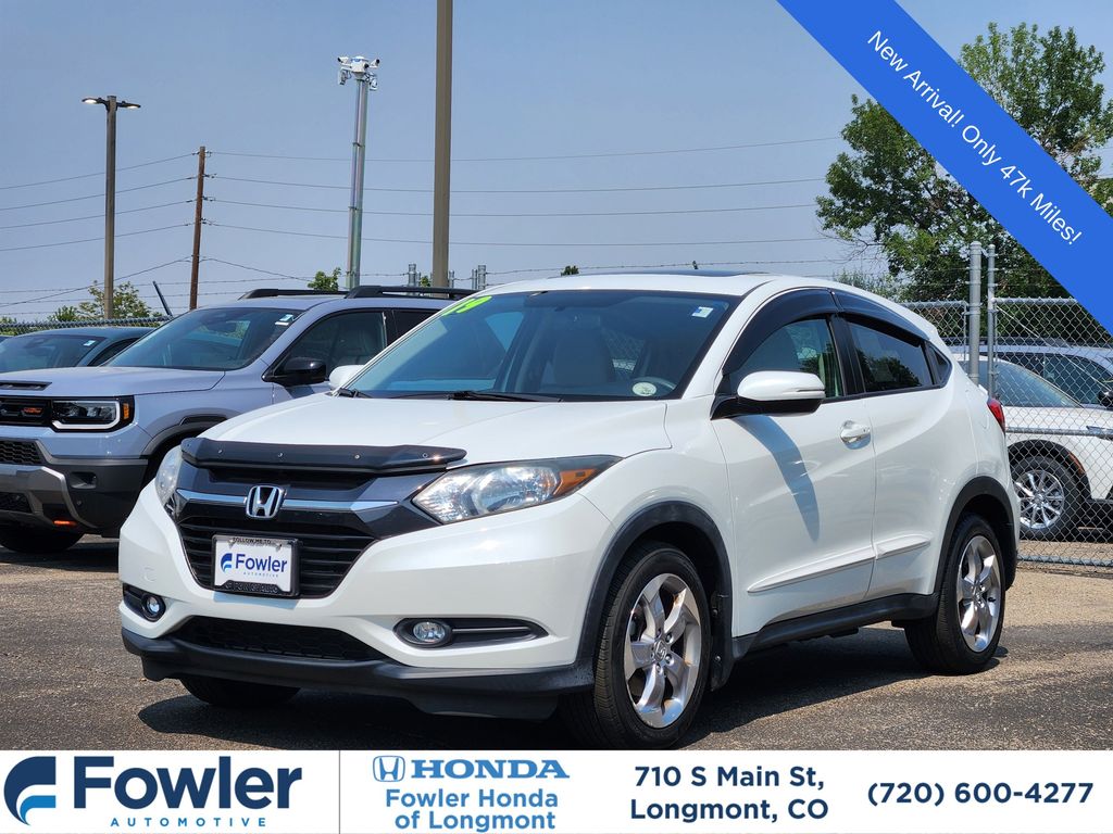 White Orchid Pearl 2017 Honda HR-V SUV / Crossover All-Wheel Drive Continuously Variable Transmission