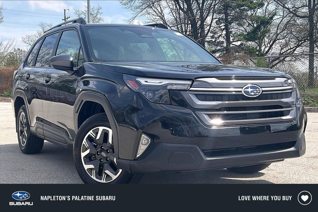 Crystal Black Silica 2026 Subaru Forester SUV / Crossover All-Wheel Drive Continuously Variable Transmission