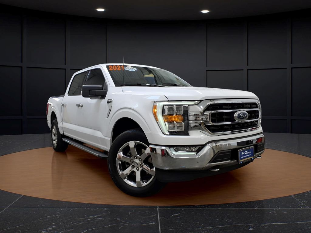 Oxford White 2021 Ford F-150 Pickup Truck Four-Wheel Drive Automatic