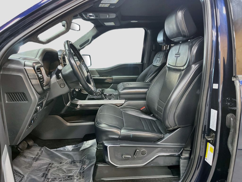 Used 2023 Blue Metallic Ford Platinum image 22