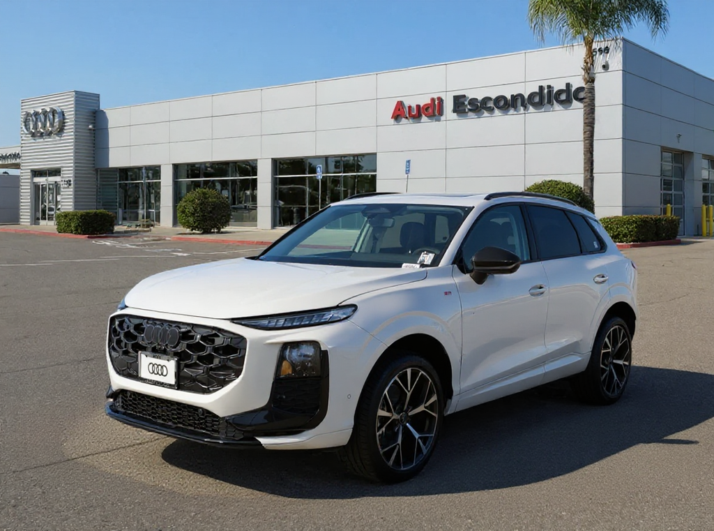 Glacier White Metallic 2026 Audi Q3 quattro S Line TFSI SUV / Crossover All-Wheel Drive 7-Speed Automatic