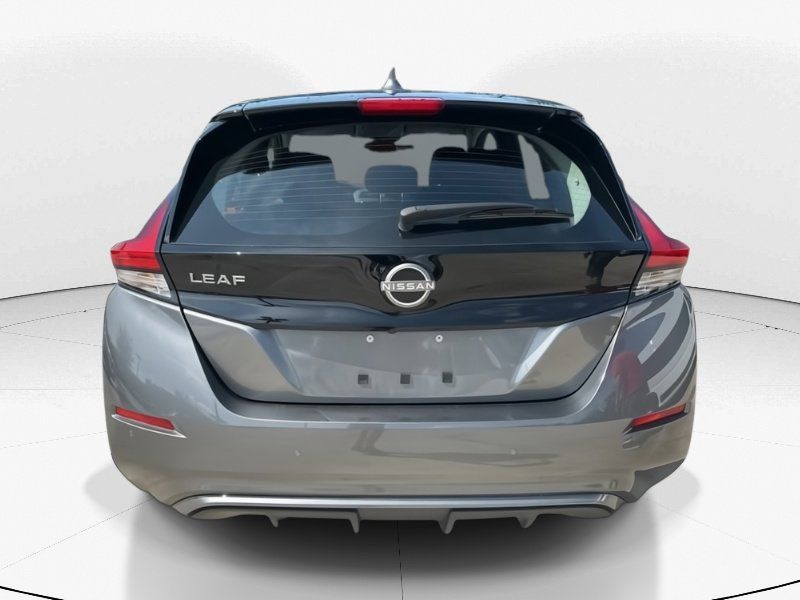 2024 Gun Metallic Nissan LEAF S FWD Hatchback