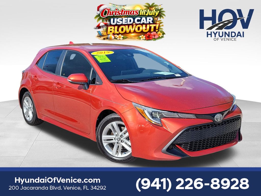  2019 Toyota Corolla Hatchback SE FWD   