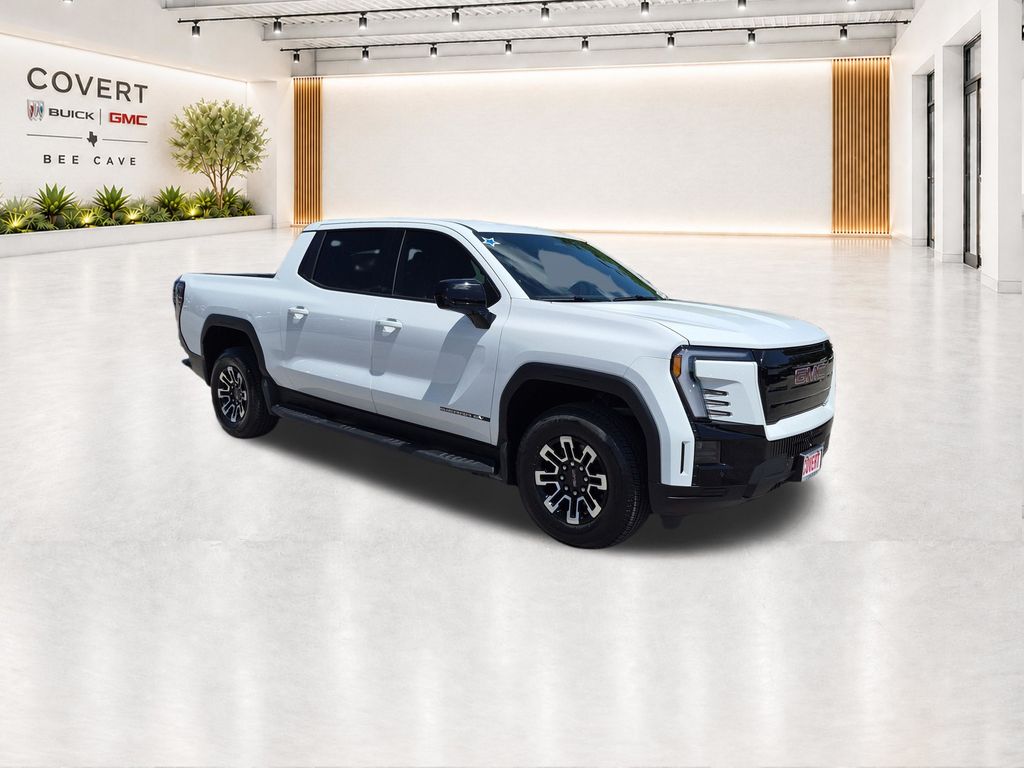 Summit White 2026 GMC Sierra EV Pickup Truck All-Wheel Drive 1-Speed Automatic