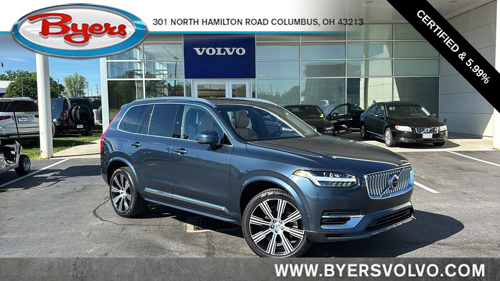 Denim Blue Metallic 2025 Volvo XC90 Recharge T8 Ultra Bright Theme AWD SUV / Crossover Automatic