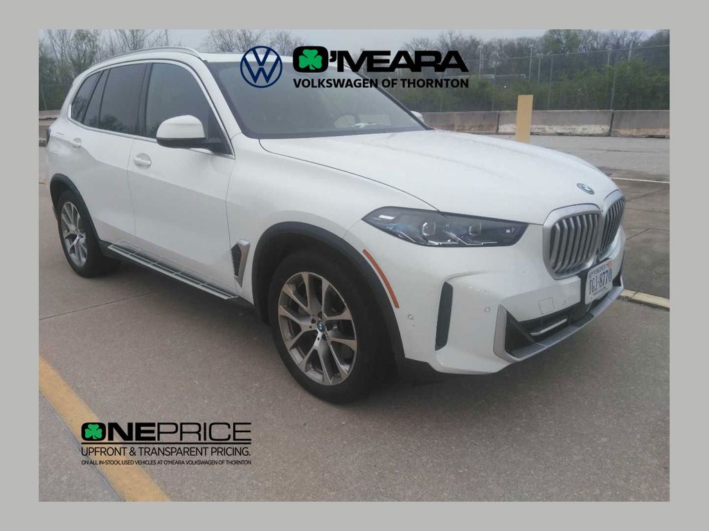 Alpine White 2025 BMW X5 xDrive50e AWD SUV / Crossover All-Wheel Drive 8-Speed Automatic